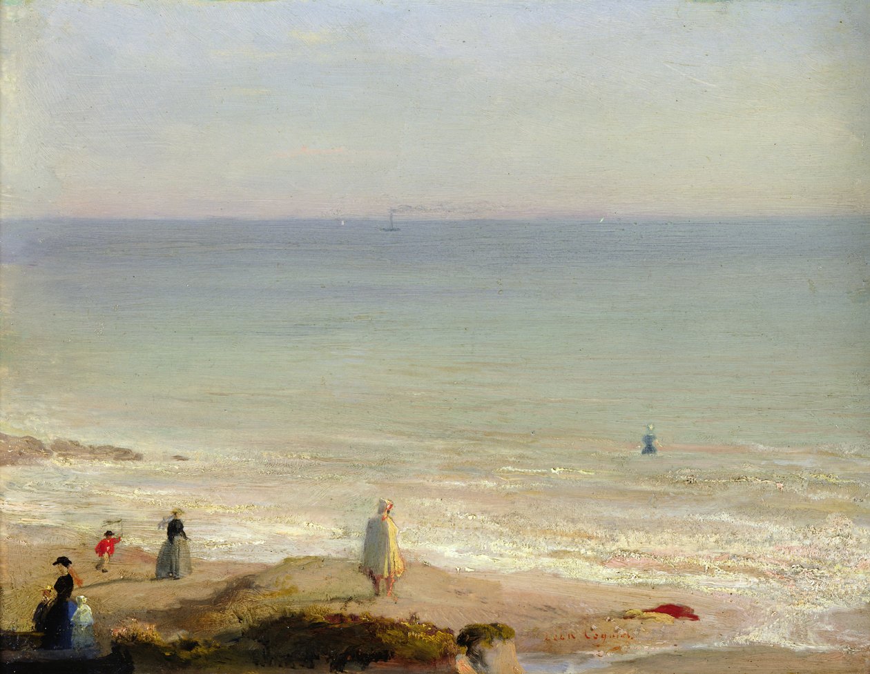 Minde om Langrune, 1865 af Léon Cogniet