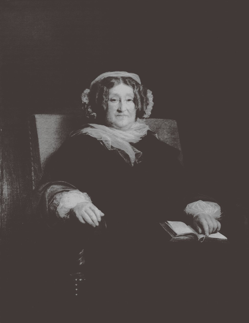 Portræt af Madame Clicquot, mellem 1851 og 1860 af Léon Cogniet