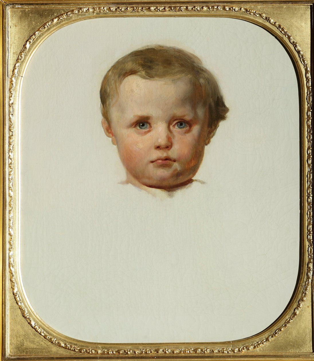 Portræt af Philipp la Renotiere von Ferrary (eller Filippo eller Philippe Ferrari) (1850-1917), søn af Raffaele de Ferrari og Maria de Brignole-Sale (Brignole Sale), hertug og hertuginde af Galliera Maleri af Leon Cogniet (1794-1880) Omkring 1853 Palazzo G af Léon Cogniet