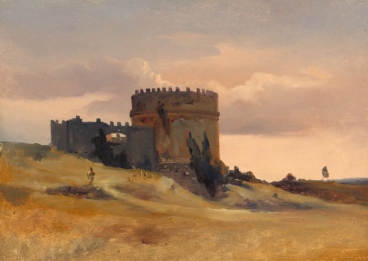 Caecilia Metellas grav, ca. 1830. af Léon François Antoine Fleury