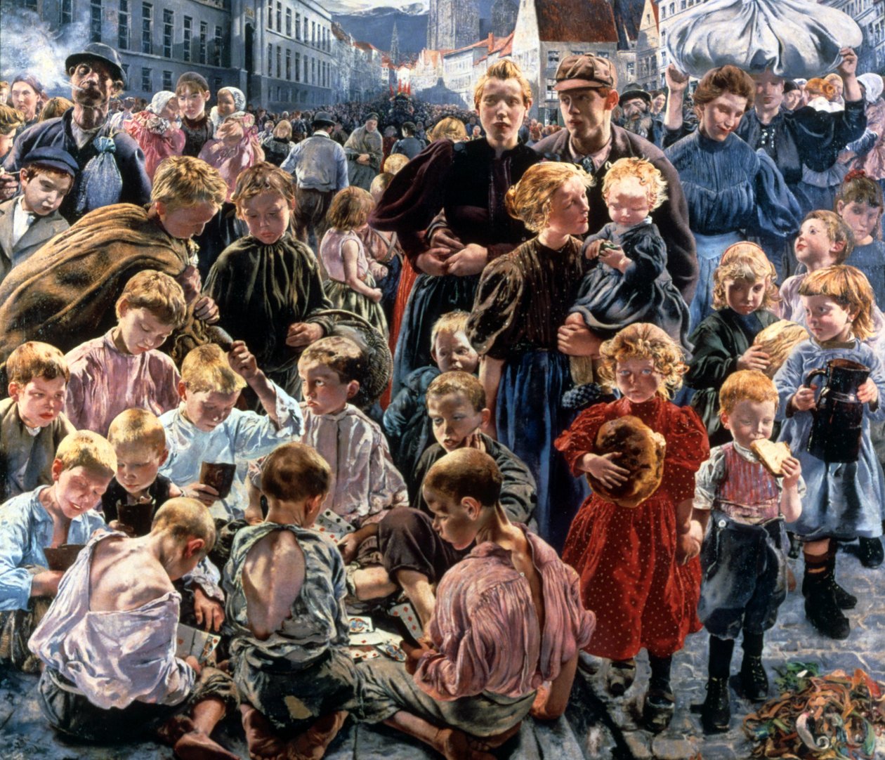 Arbejderens tidsalder, 1896 af Léon Frédéric