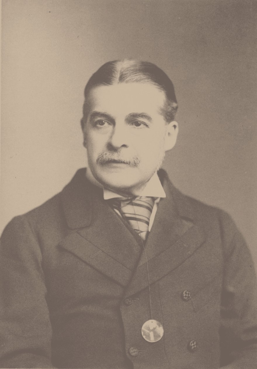 Portræt af komponisten Sir Arthur Sullivan 1842-1900, 1880