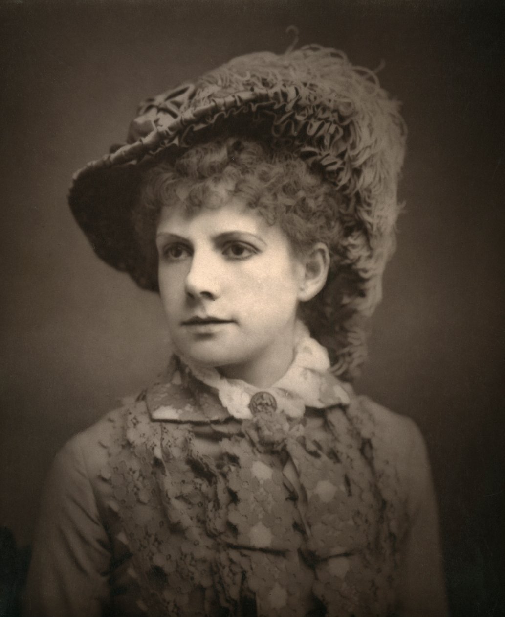 Alma Murray, britisk skuespillerinde, 1882. af London Stereoscopic and Photographic Co