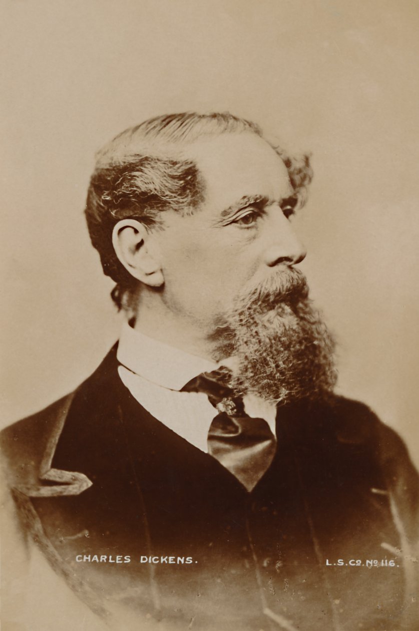 Charles Dickens, 1867. af London Stereoscopic and Photographic Co