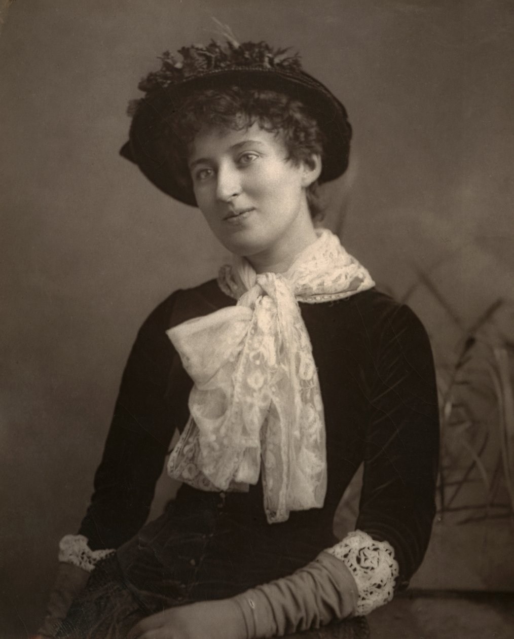 Cissy Grahame, britisk skuespillerinde, 1882 af London Stereoscopic and Photographic Co