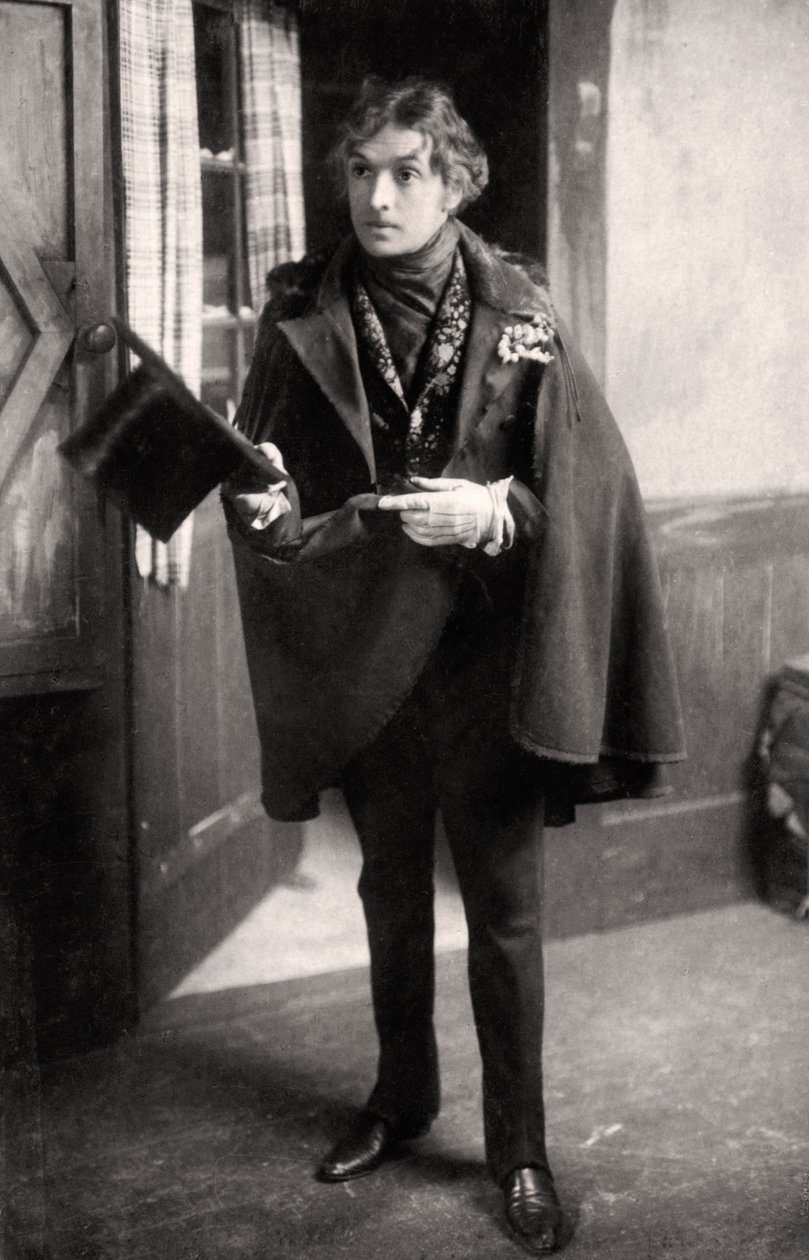 John Martin-Harvey 1863-1944, engelsk skuespiller, begyndelsen af det 20. århundrede. af London Stereoscopic and Photographic Co