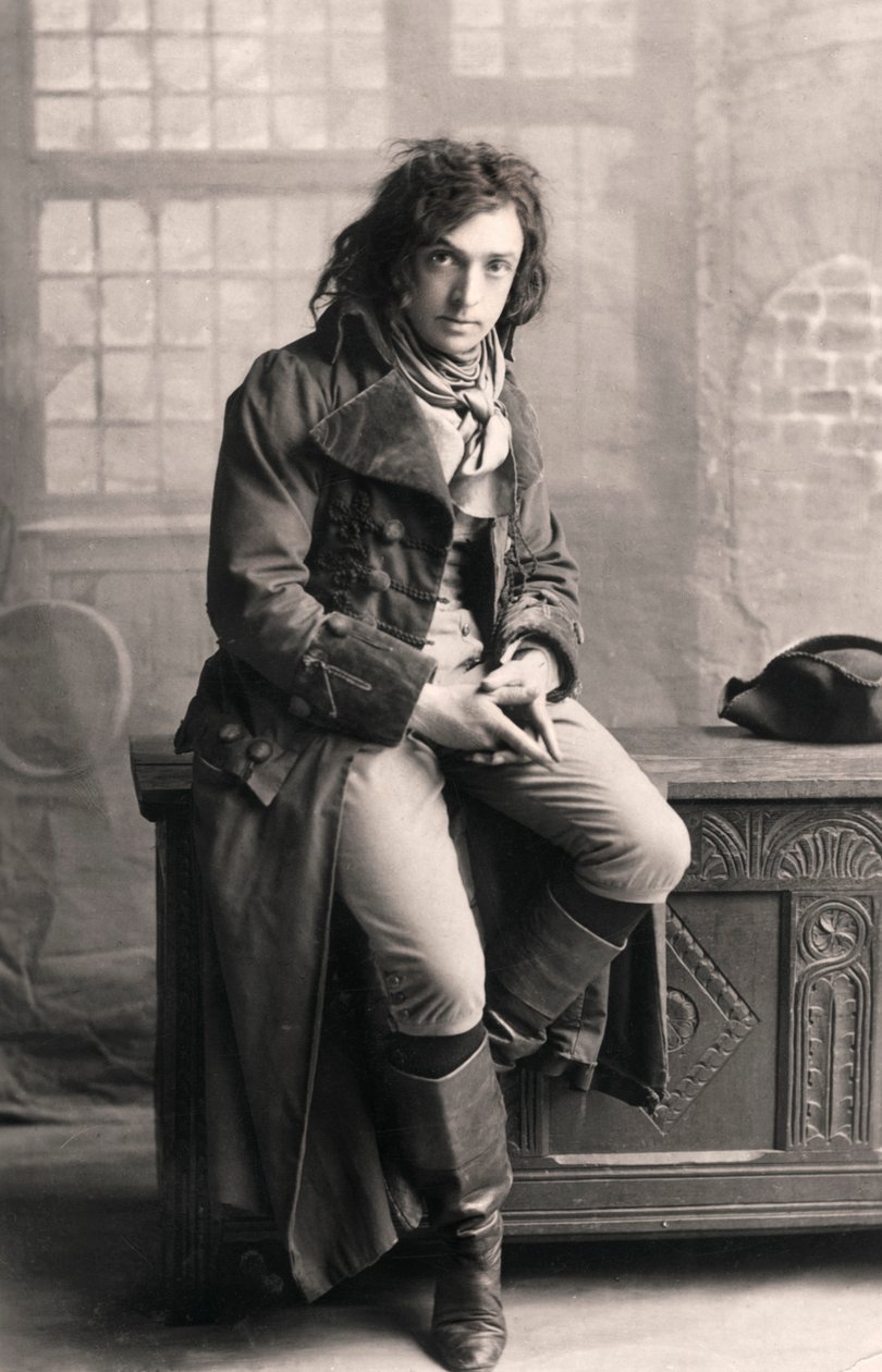 John Martin Harvey 1863-1944, engelsk skuespiller, 1906. af London Stereoscopic and Photographic Co