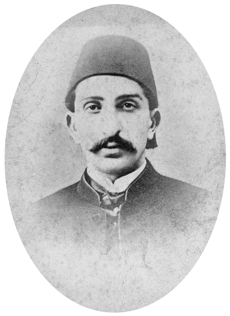 Sultanen af Tyrkiet, c1880. af London Stereoscopic and Photographic Co