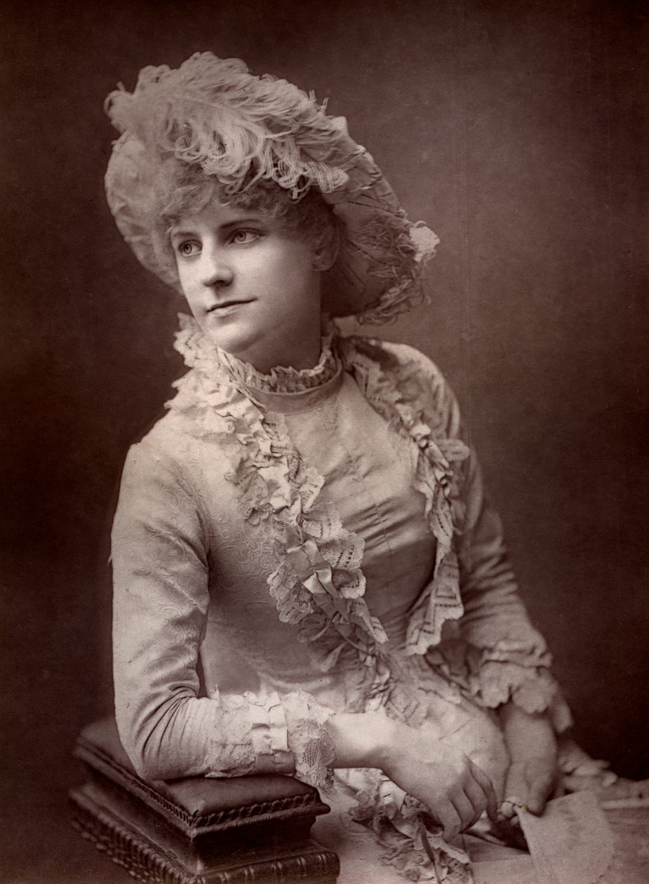 Violet Cameron, britisk skuespillerinde, 1882 af London Stereoscopic and Photographic Co