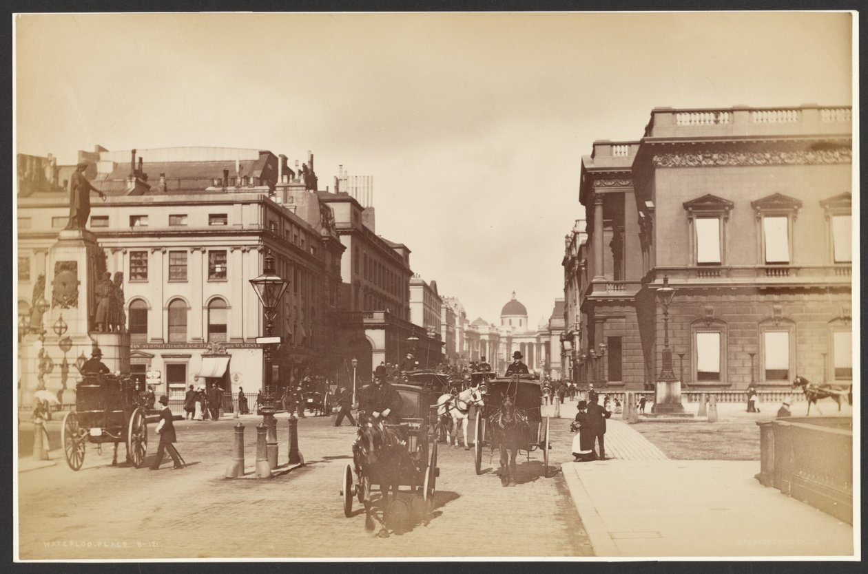 Waterloo Place af London Stereoscopic and Photographic Company