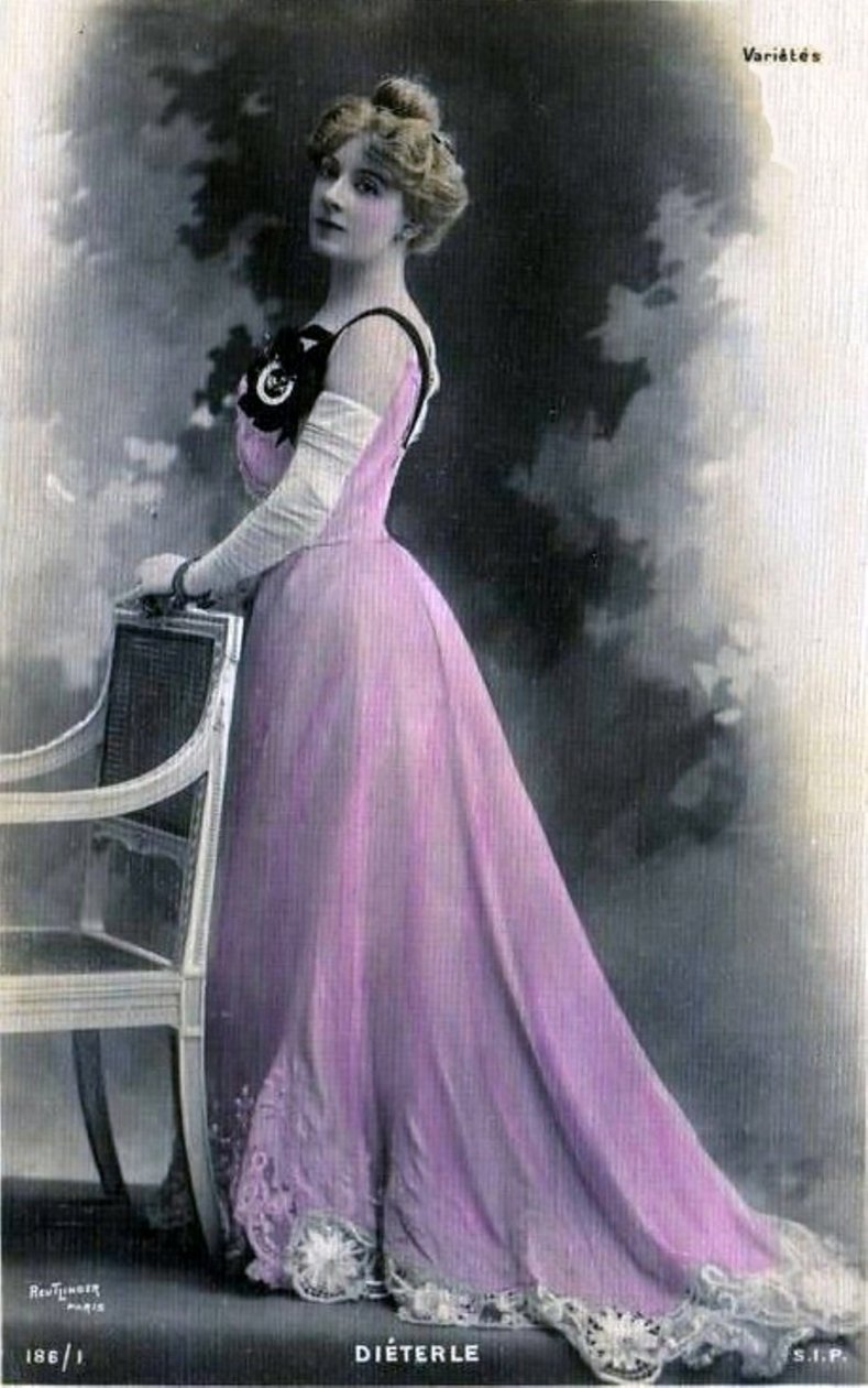 Amelie Dieterle af Léopold Émile Reutlinger