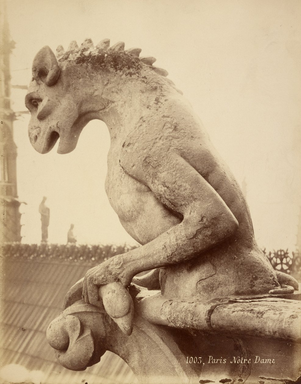 Paris, Notre-Dame af Léopold Louis Mercier