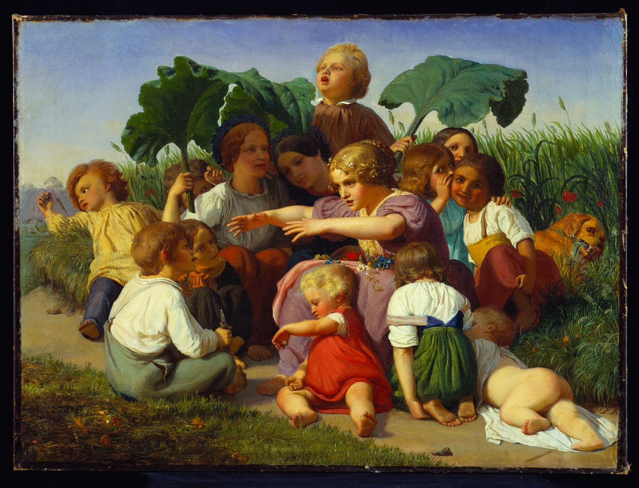 Historiefortælleren, 1843 af Lorens Frolich