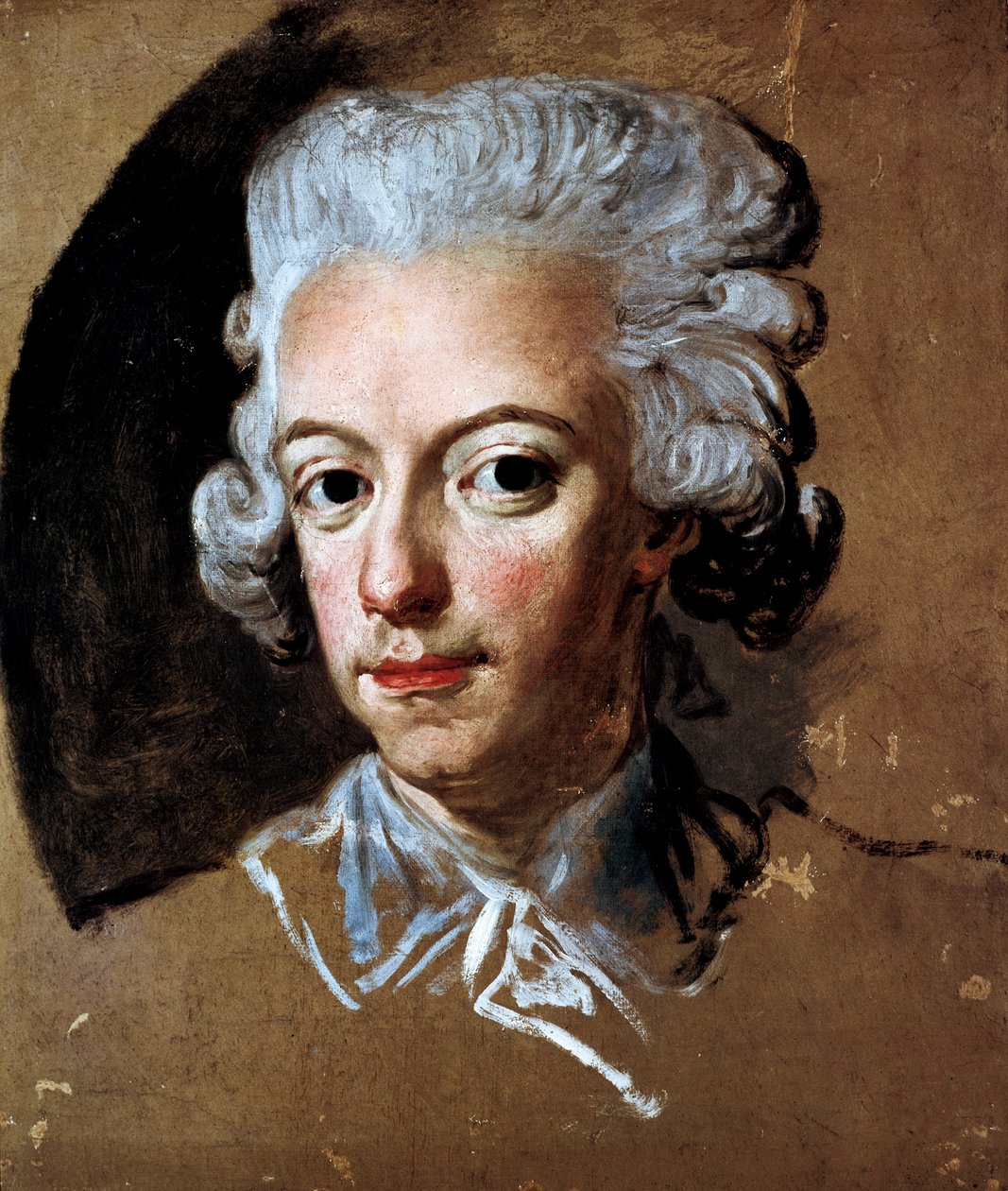 "Portræt af den svenske kong Gustav III (1771-1792) Maleri af Lorens Pasch (1733-1805) af Lorens the Younger Pasch