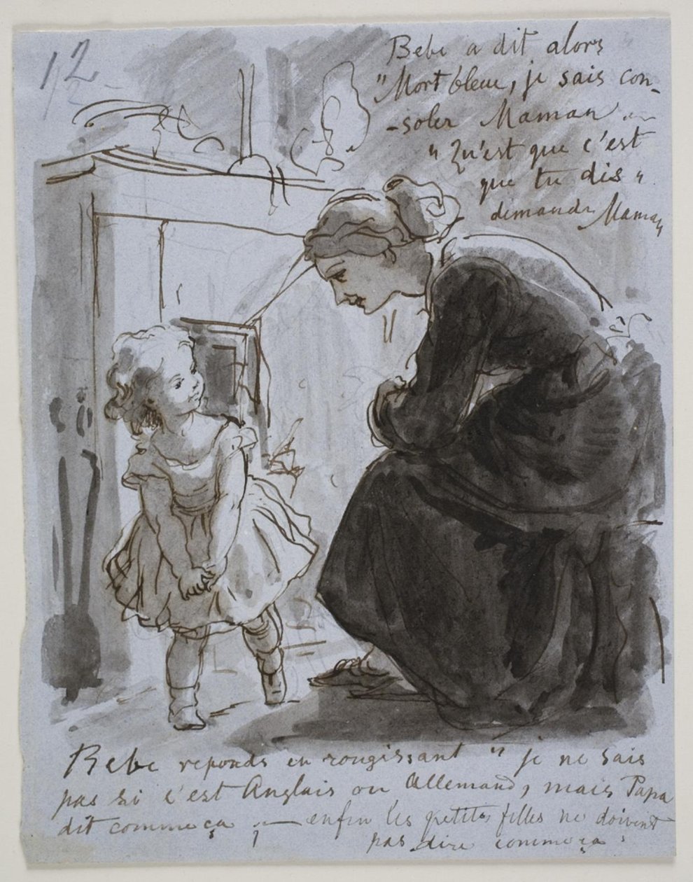 baby derhjemme af Lorenz Frølich