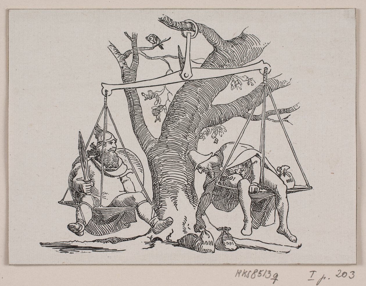 Illustration til "Svend Tveskægs tog til England og slaget ved Svold" af Lorenz Frølich