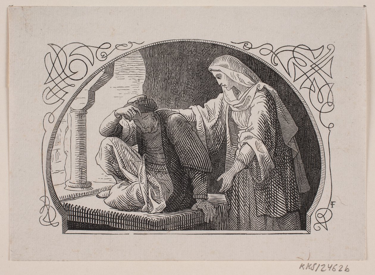 Sheiken og hans datter af Valdemar Thisted af Lorenz Frølich