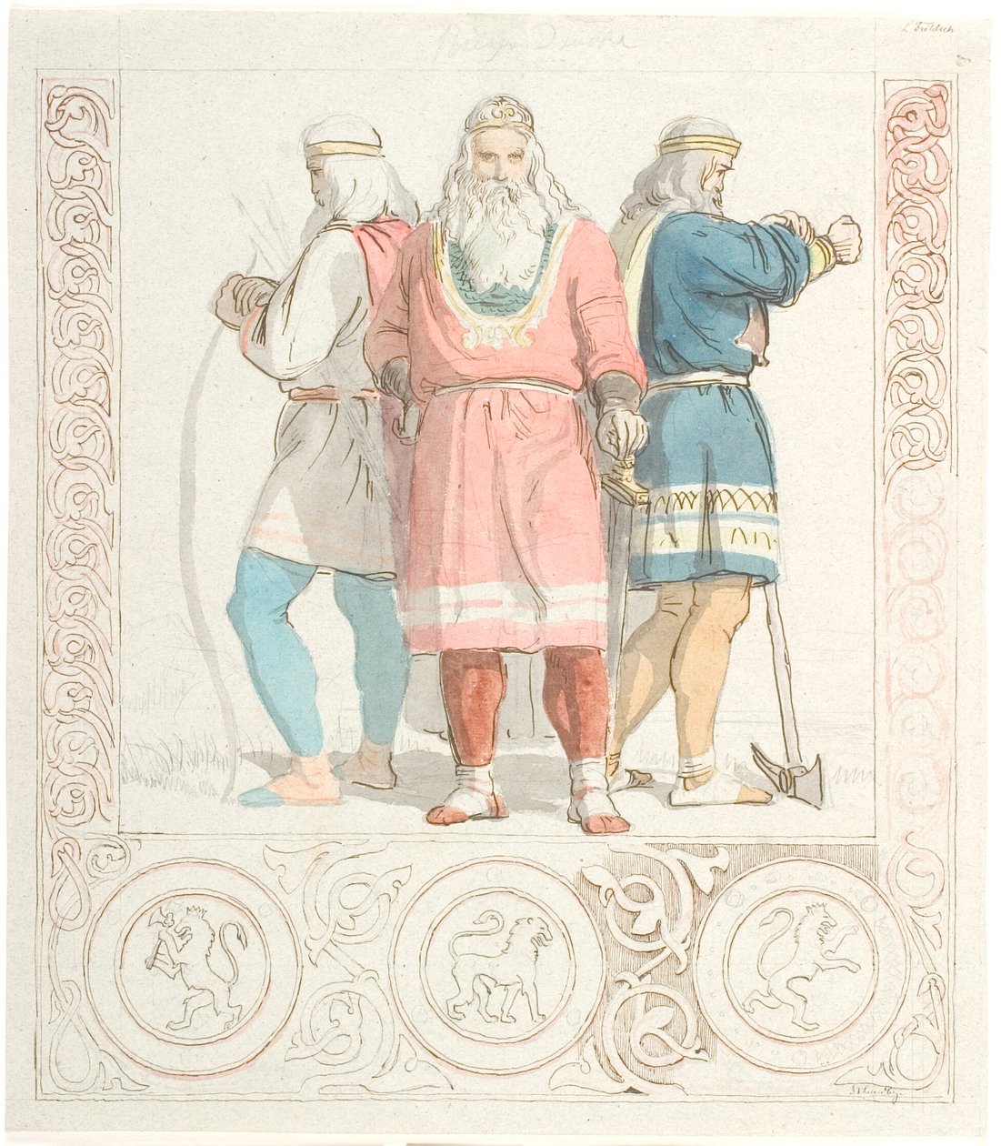 Ørvarodd, Holger Danske, Stærkodder af Lorenz Frølich