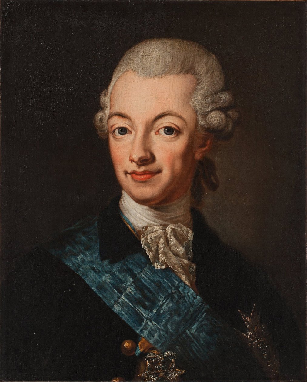 Portræt af Gustav III af Sverige, ca. 1790 af Lorenz II Pasch