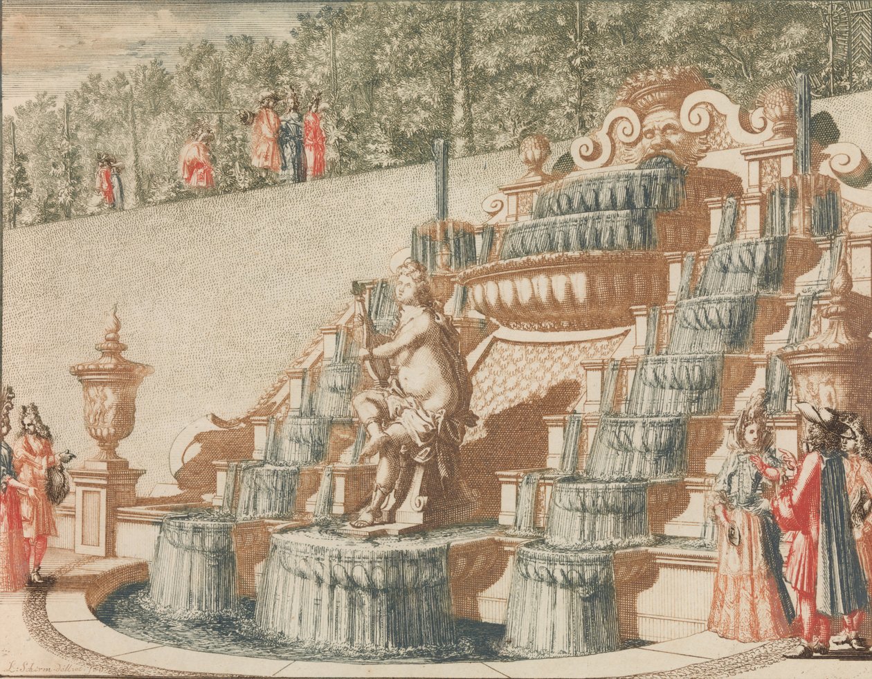 The Cascade of Galathea, på den vestlige side af Groote Tuin