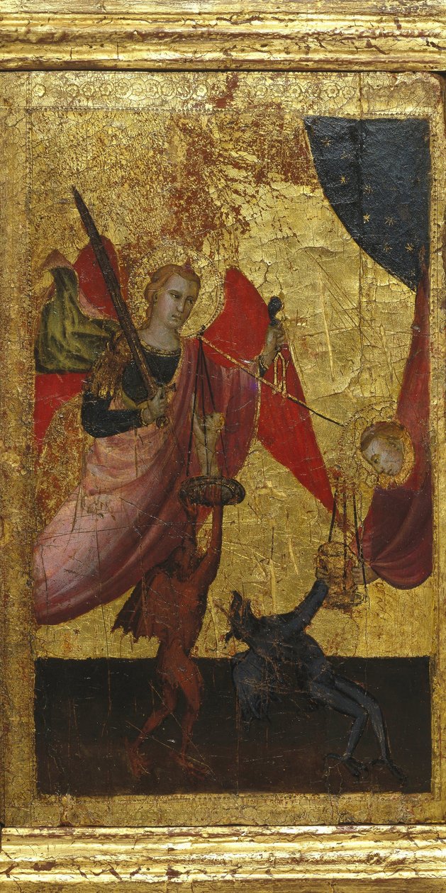Saint Lawrence går i forbøn for kejser Henry IIs sjæl af Lorenzo di Niccolò
