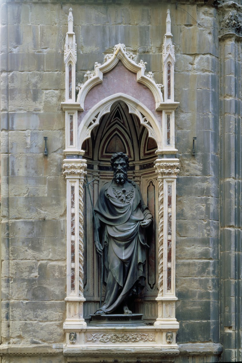 Johannes Døberen, 1416 (bronze) af Lorenzo Ghiberti