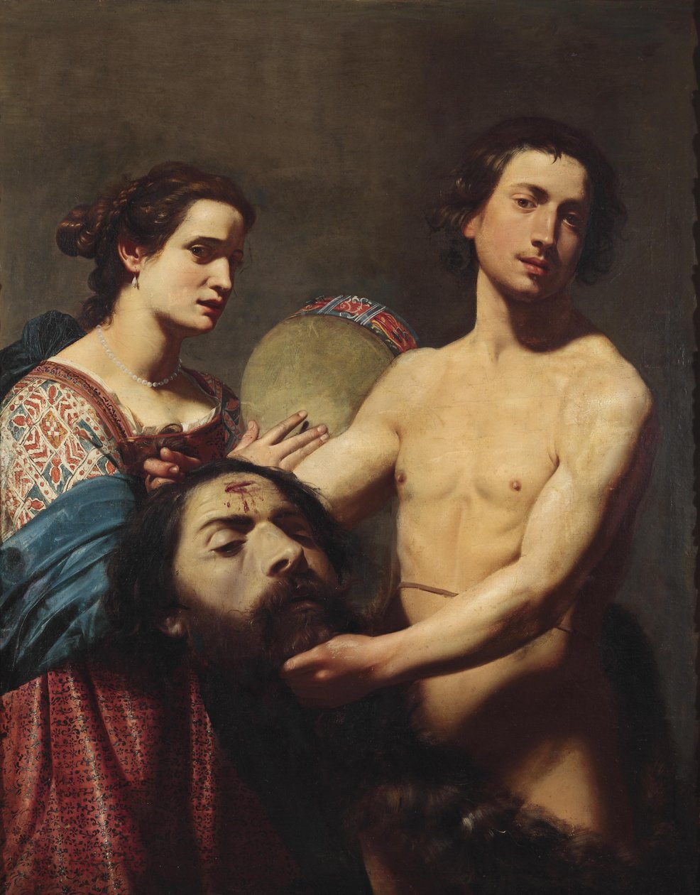 David med hovedet af goliath af Lorenzo Lippi