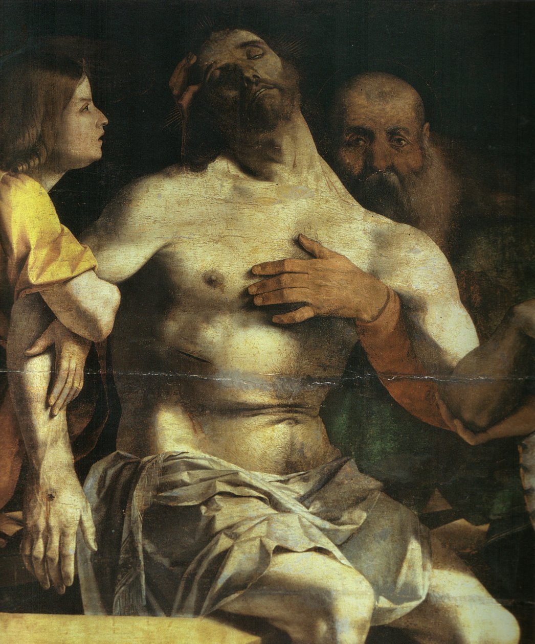Kroner hovedbordet af Lorenzo Lotto