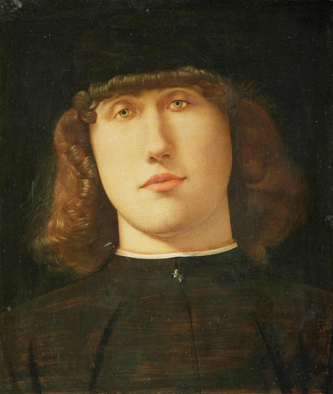 Portræt af en ung mand af Lorenzo Lotto
