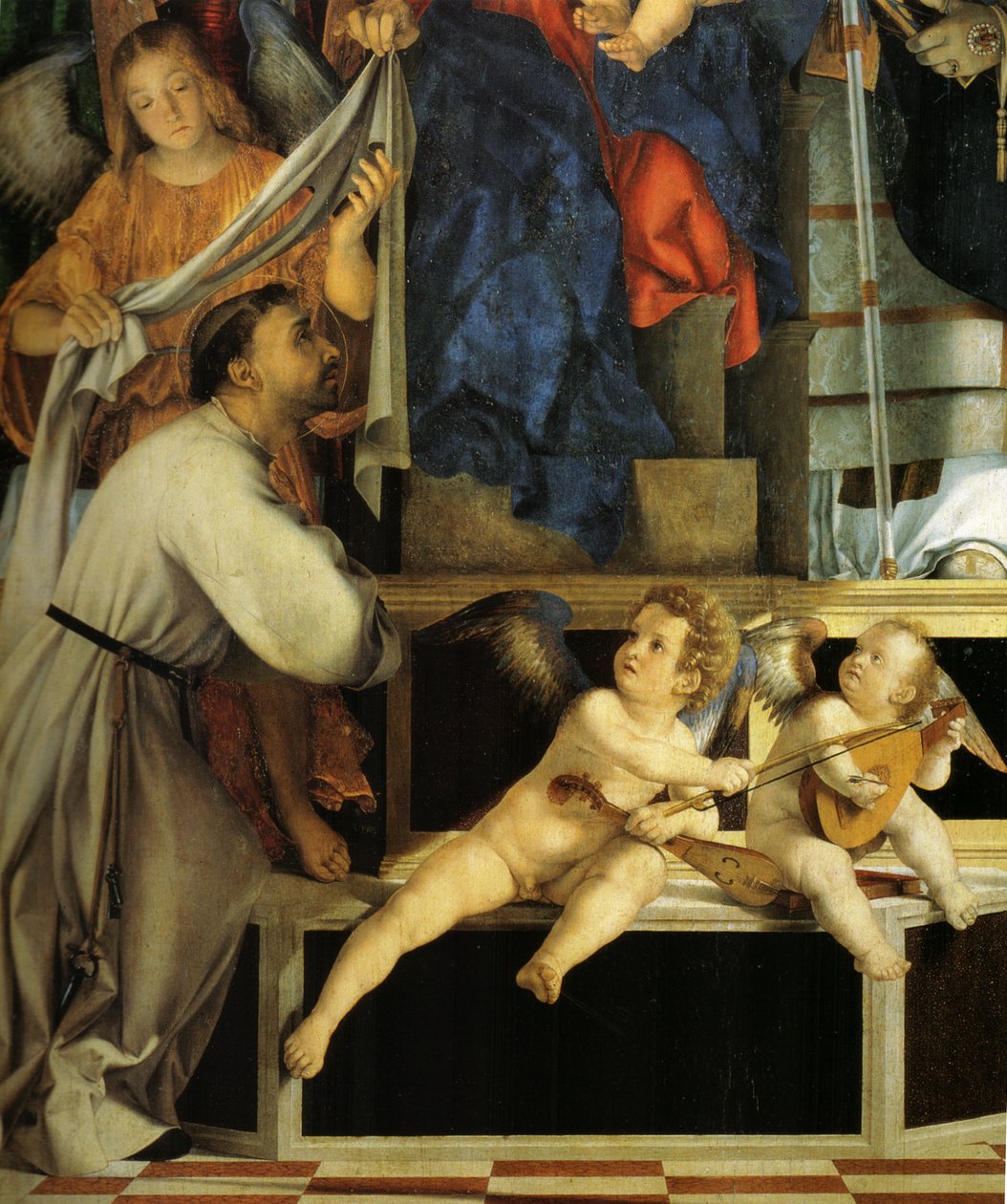 Recanati altertavle af Lorenzo Lotto