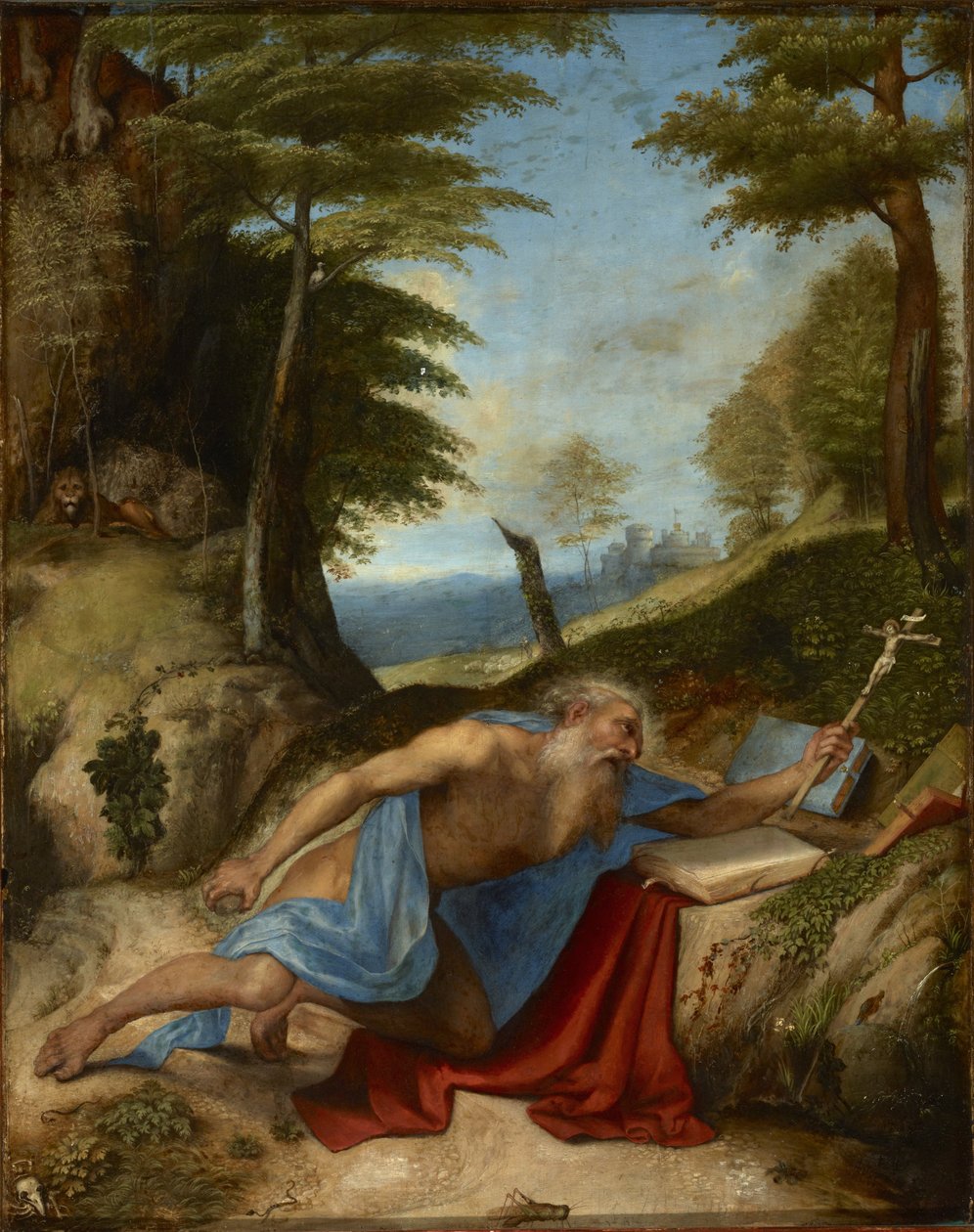 Saint Jerome Penitent af Lorenzo Lotto