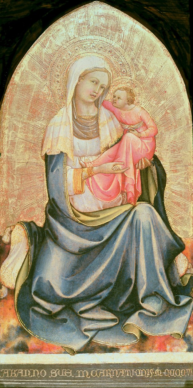 Madonna og barn af Lorenzo Monaco