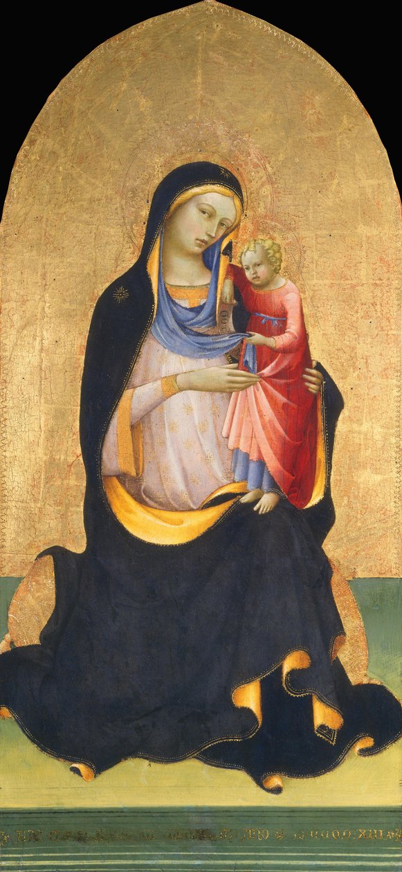 Ydmyghedens Madonna af Lorenzo Monaco