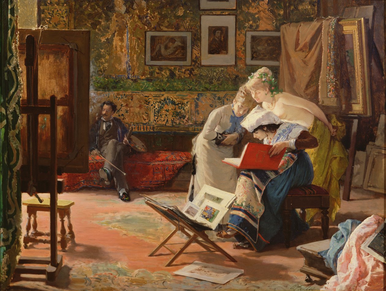 Kunstnerstudiet af Lorenzo Valles