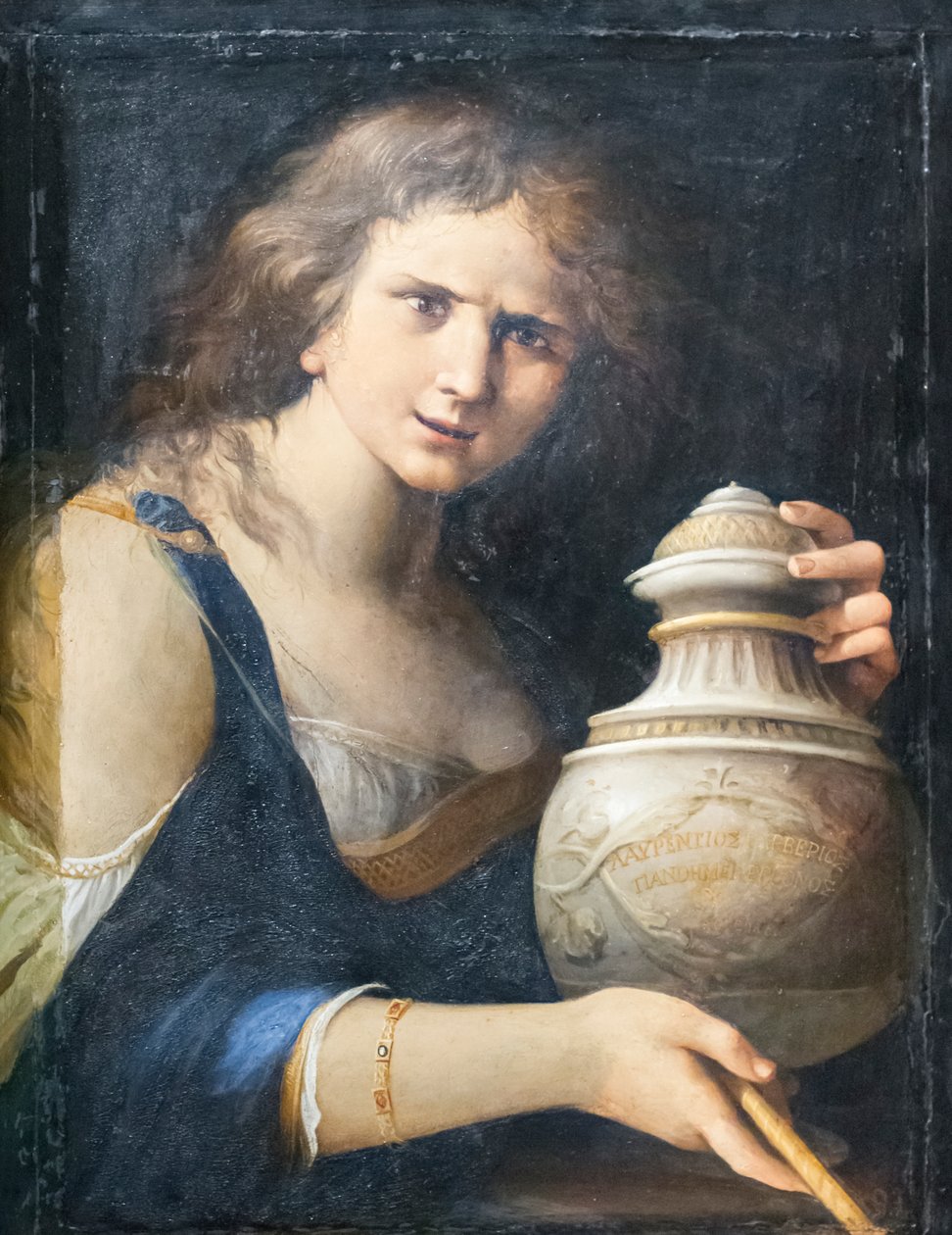 Omkring fortrylleren af Lorenzo (1580 1654) Garbieri