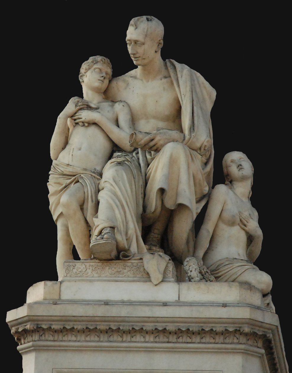 Monument til grev Nikolai Nikitich Demidov på Piazza Demidoff i Firenze, 1830-1850 af Lorenzo Bartolini