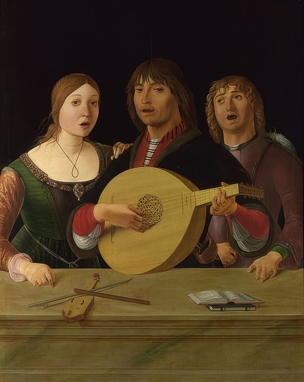 En koncert. Omkring 1485-95 af Lorenzo Costa