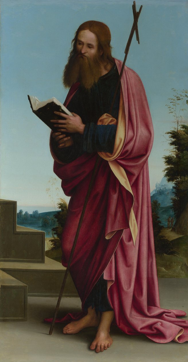 Sankt Philip apostlens højaltertavle, Oratorium af S. Pietro in Vincoli, 1505 af Lorenzo Costa