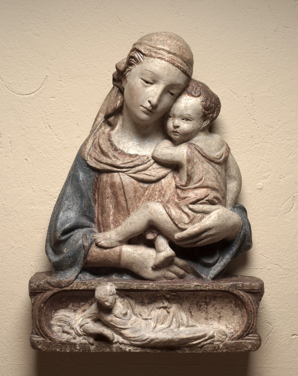 Madonna og barn, ca. 1450. af Lorenzo Ghiberti