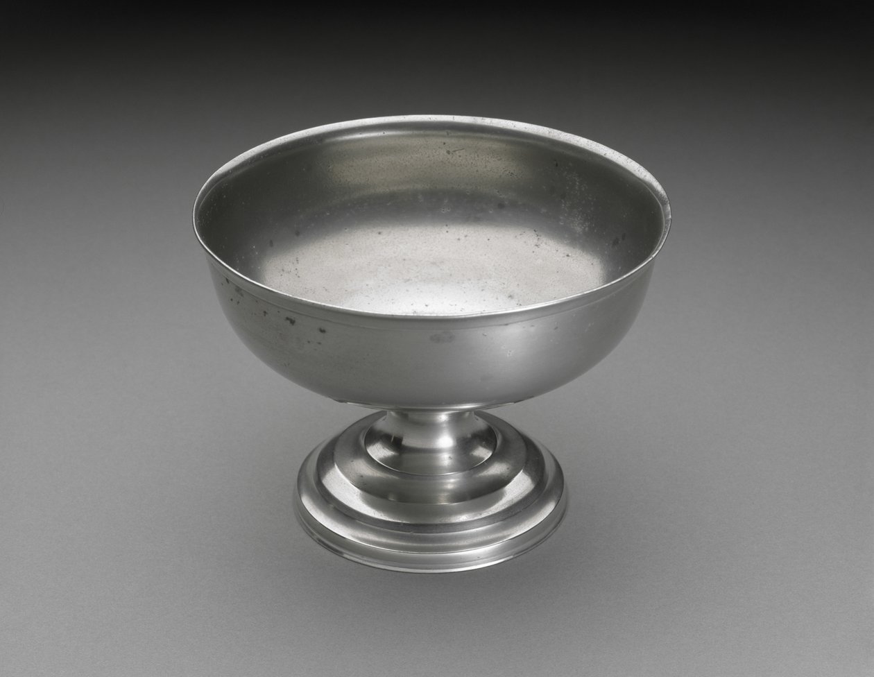 Skål, ca. 1838-1842 (tin) af Lorenzo L. Williams