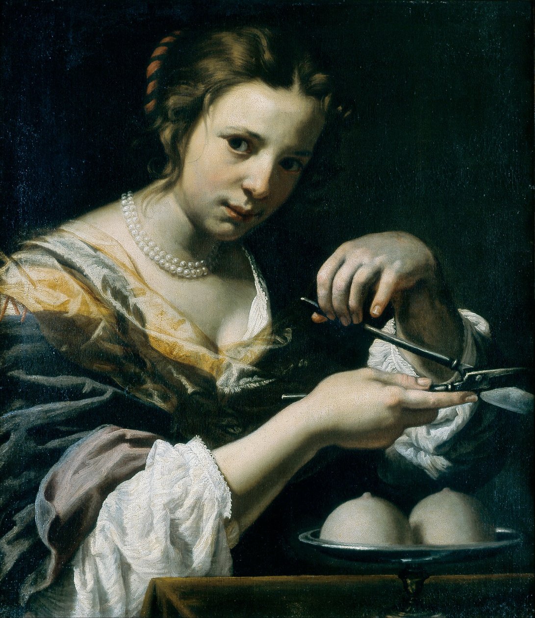 Sankt Agatha af Lorenzo Lippi