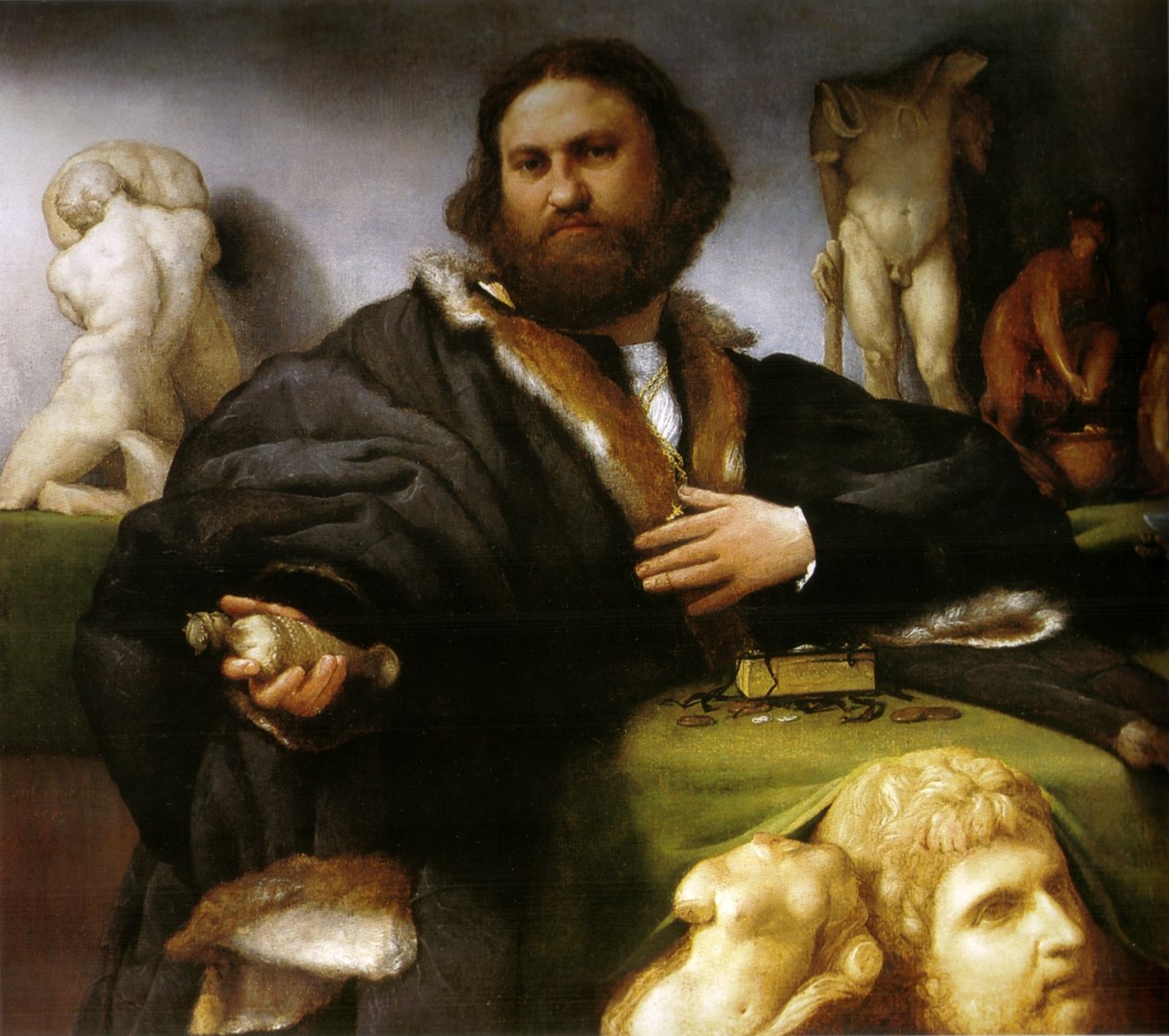 Andrea Odoni (1488-1545) af Lorenzo Lotto