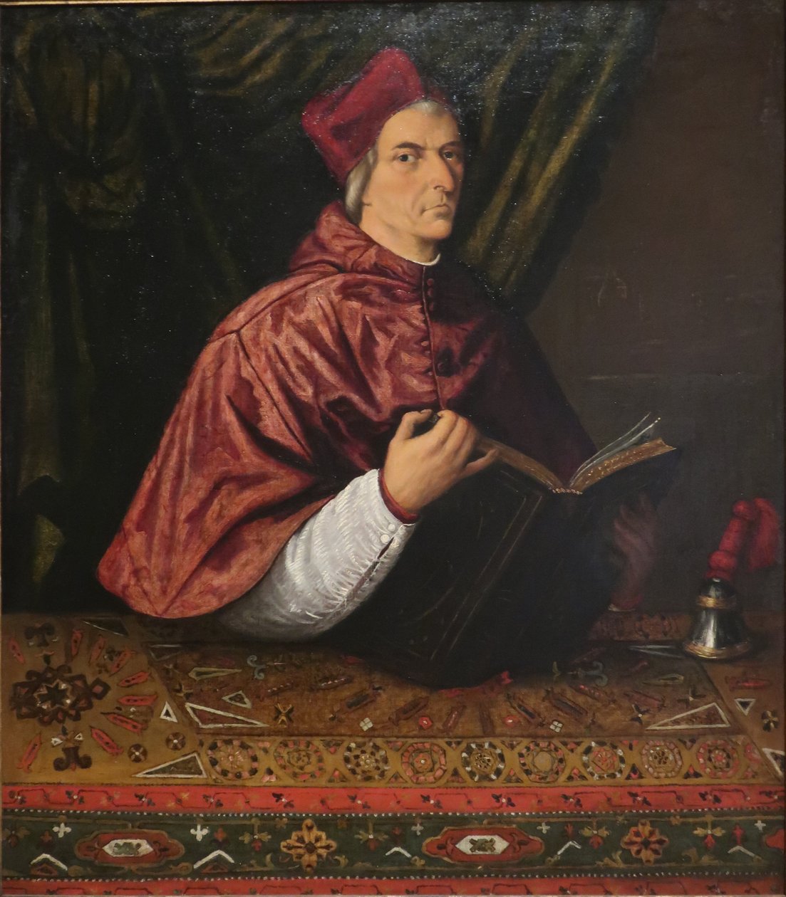 Kardinal Domenico Grimani af Lorenzo Lotto