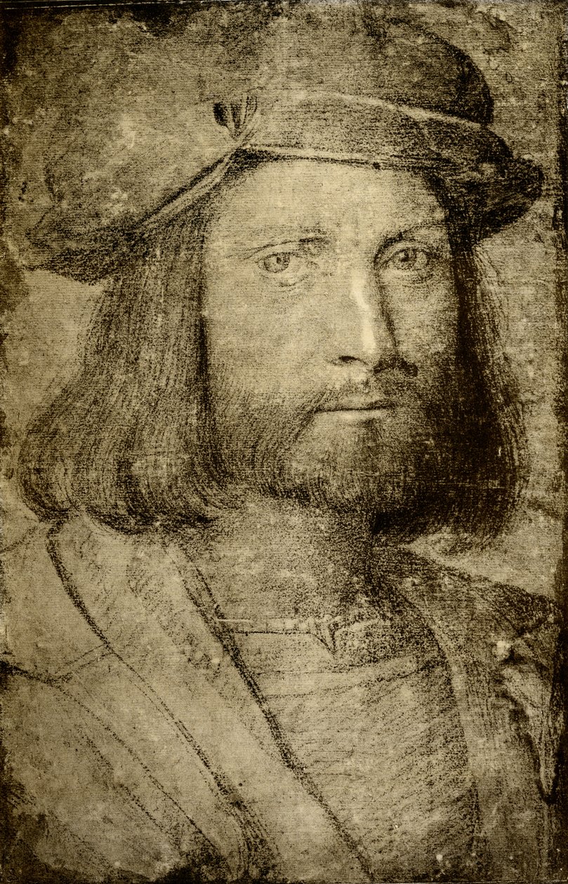 Hovedet af en fremmed af Lorenzo Lotto