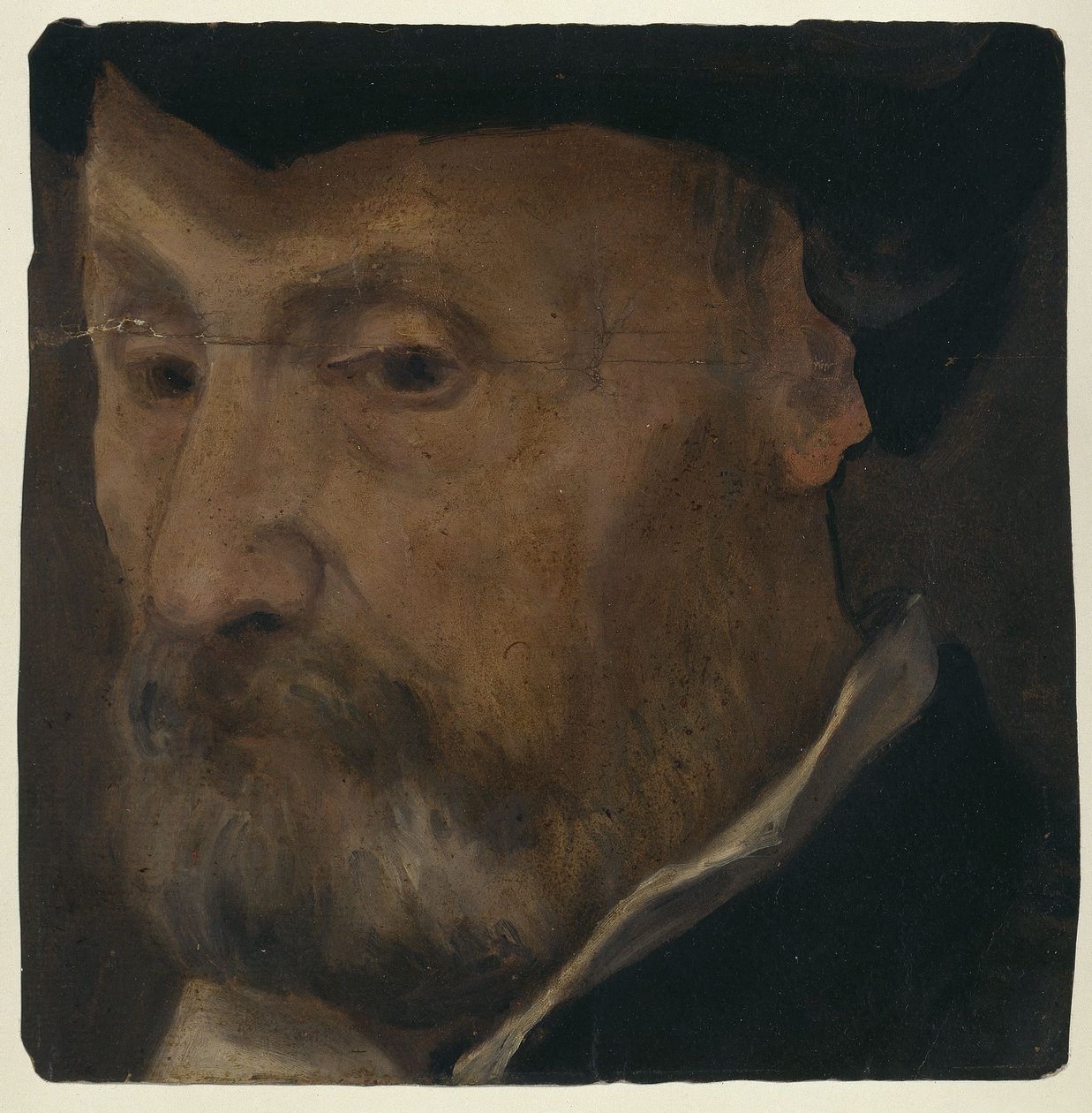 Portræt af en mand af Lorenzo Lotto