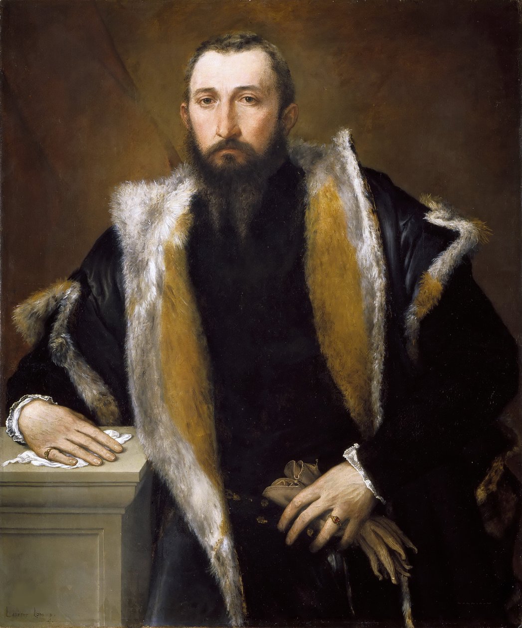 Portræt af Febo da Brescia, 1543-1544. af Lorenzo Lotto