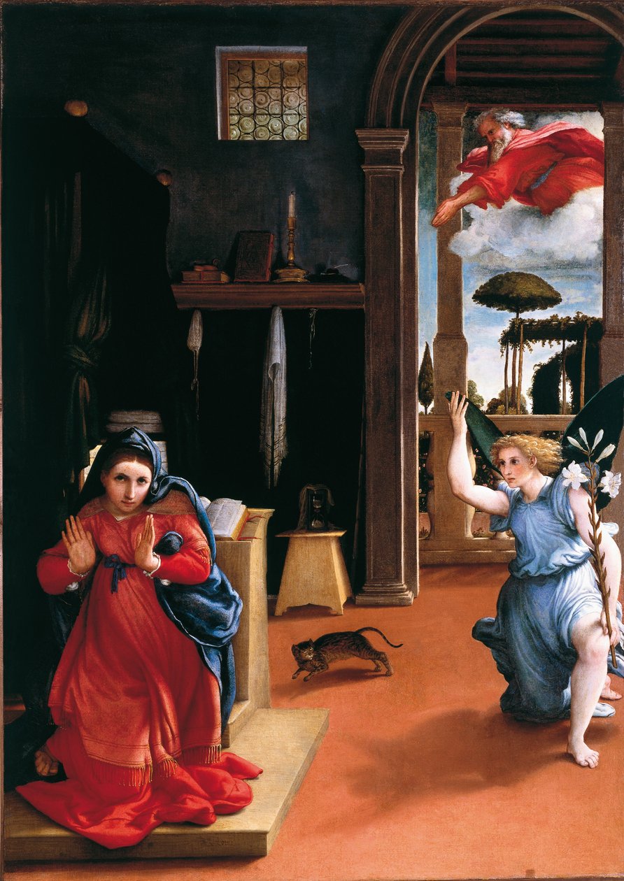 Recanatis bebudelse af Lorenzo Lotto