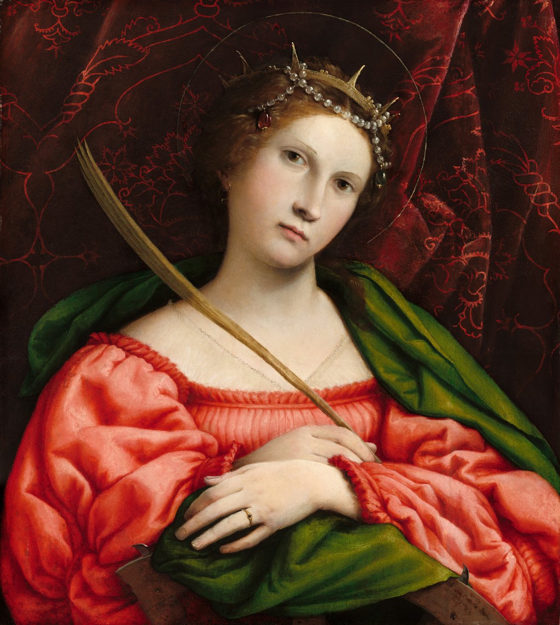 Sankt Catherine af Lorenzo Lotto