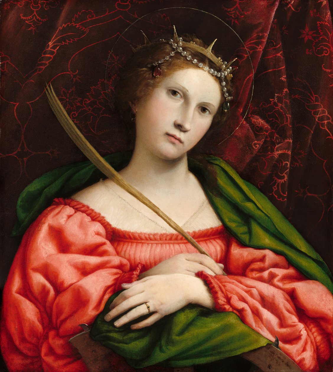 Sankt Catherine af Lorenzo Lotto