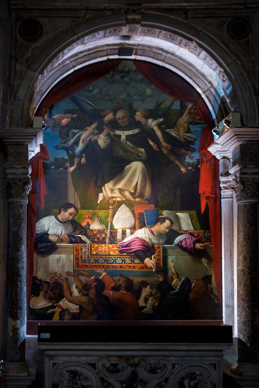 St. Antonino donation af Lorenzo Lotto